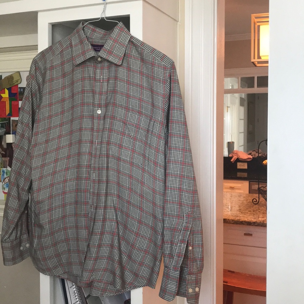 Men’s large Seaward and Stearn dress shirt